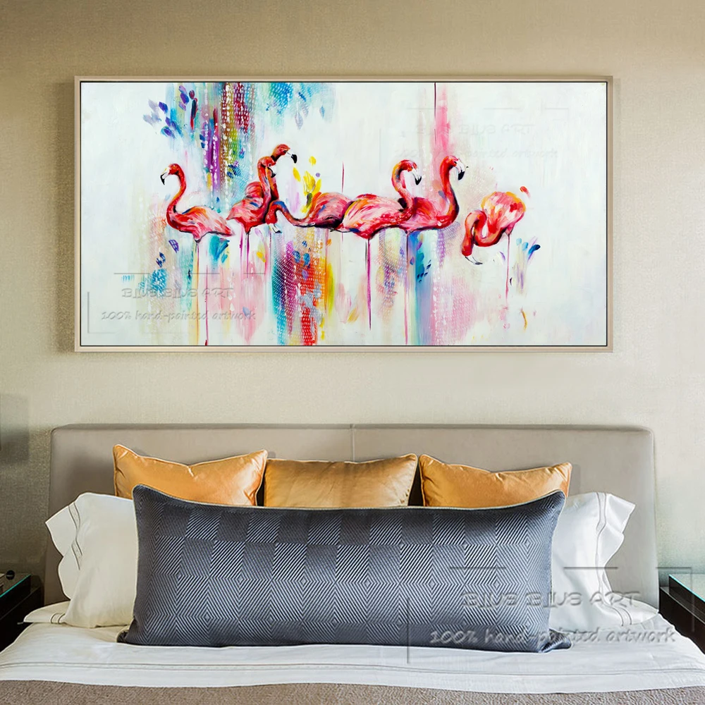 Отличный художник ручная роспись высокое качество изображением животных и птиц