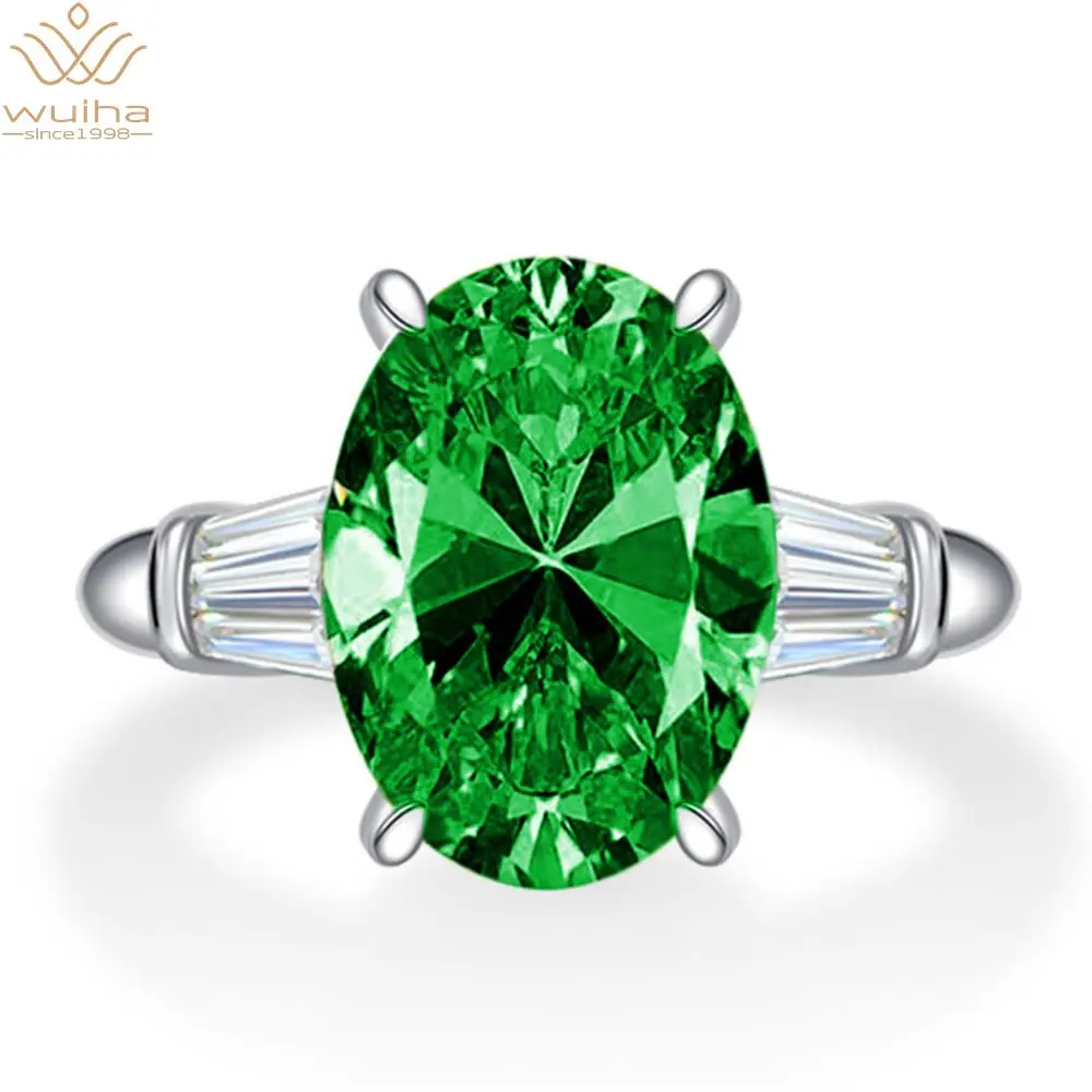 

Wuiha Vantage 100% 925 пробы драгоценный камень, Свадебное обручальное кольцо с бриллиантами, ювелирные изделия оптом