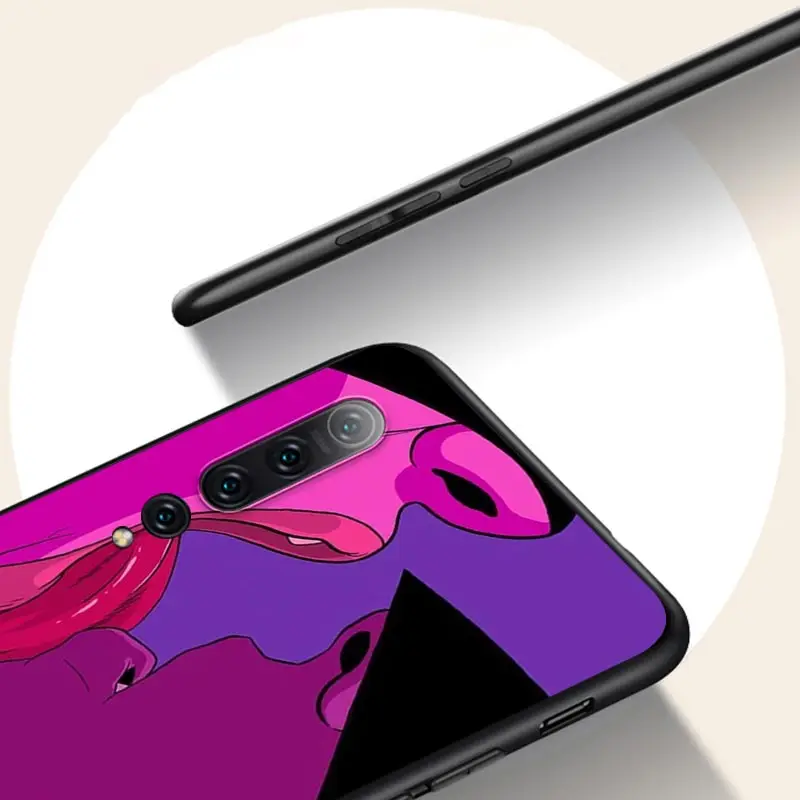 

Silicone Cover Sexy Lips Hot Girl For Xiaomi Mi 11 10 10i 10T 9T 9SE 9 8 Note 10 Lite Pro Ultra Black phone case