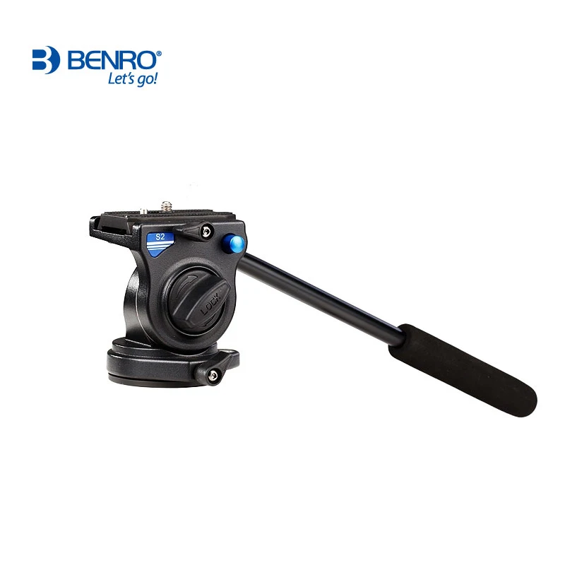 BENRO A1573FS2 Видео Штатив Профессиональный алюминиевый штатив для камеры с S2 видео