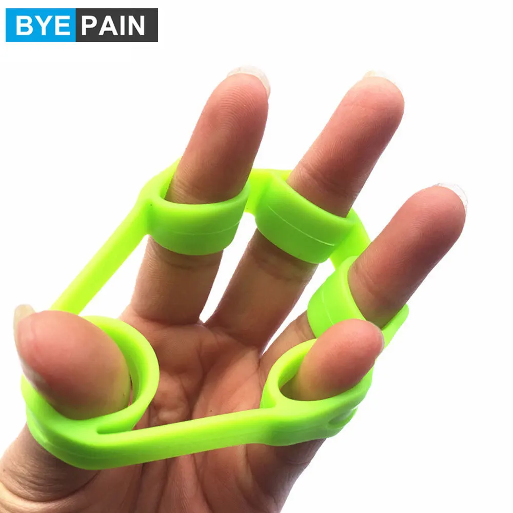 

Съемник пальцев BYEPAIN, 1 шт., силиконовые упражнения для пальцев, реабилитационное тренировочное кольцо с пятью пальцами