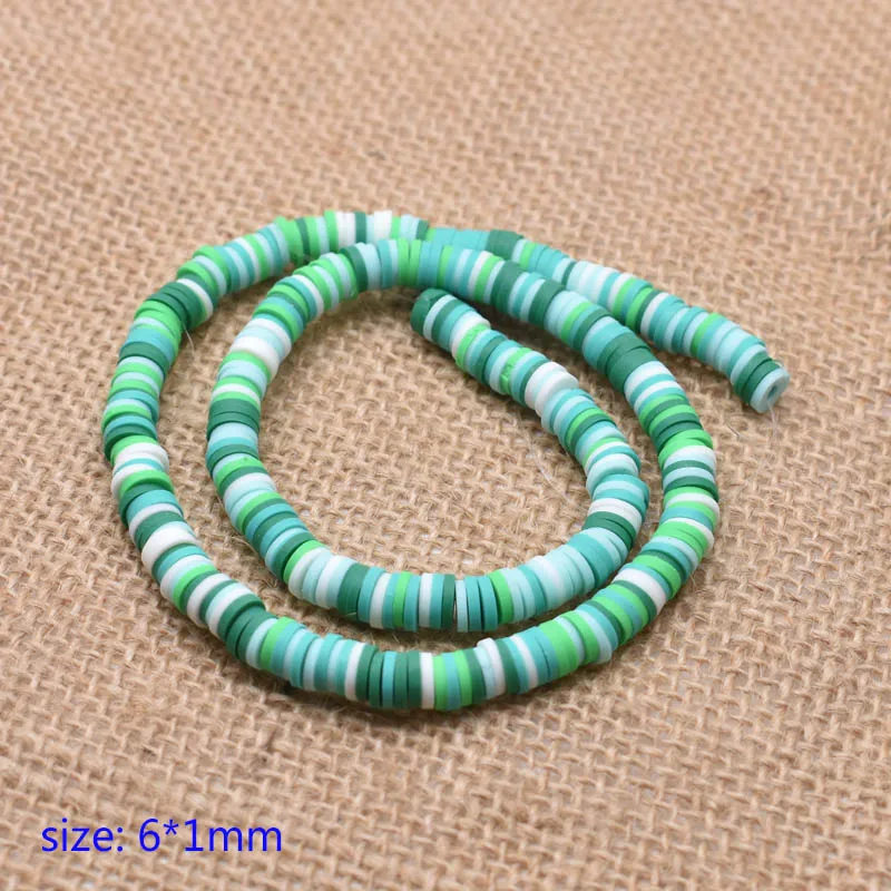22-6mm 4x1 мм, плоские круглые бусины ручной работы круглая Полимерная глина Fimo чипованный диск свободные бусины для DIY для изготовления украшений ожерелья браслет Поиск - Цвет: 22-6mm