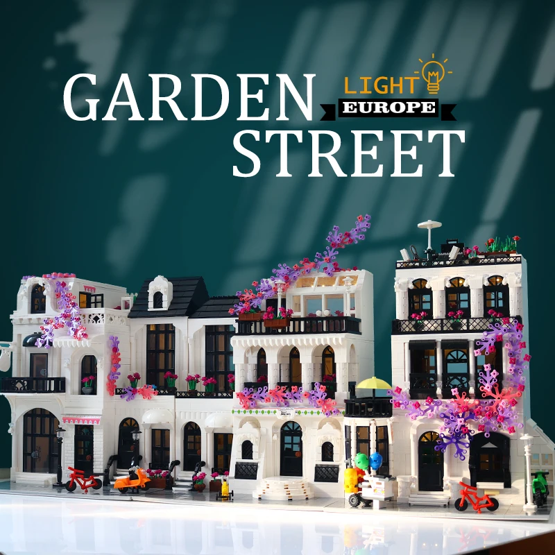 

Город МОС, Европа, сад, улица, центр обзора, экспертные идеи, модульные кирпичи, строительные блоки, модель дома «сделай сам», игрушка для мал...