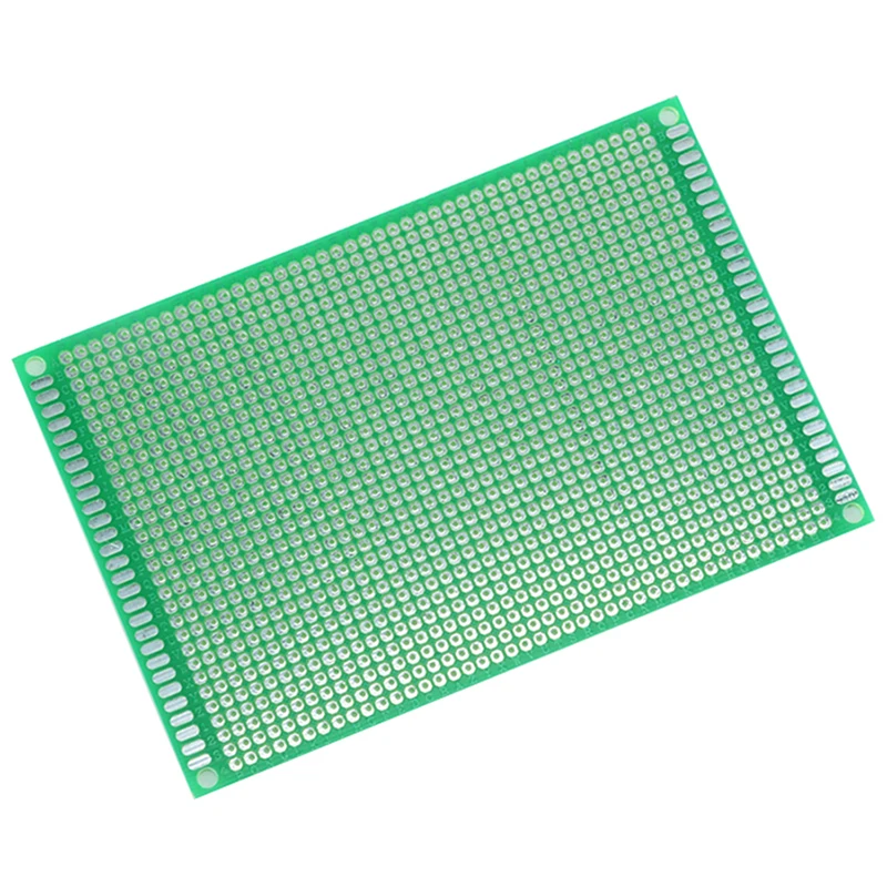 5pcs/lot Universal PCB Board 8x12cm Double Side Prototype 8*12cm Printed Circuit 80x120mm For Arduino Soldering | Электронные