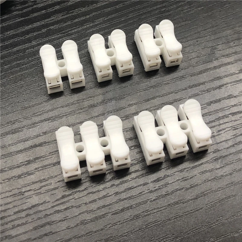 100 шт. CH2 CH3wire разъем 2 pins 3pins электрические кабельные соединители CH3 быстрый