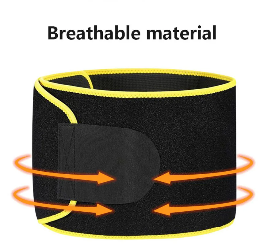 1 шт. мужской/женский поясной пояс для сжигания жира похудения поддержка талии