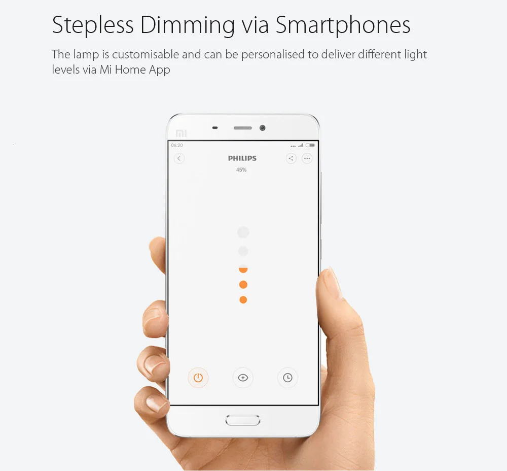 XIAOMI MIJIA Philips настольная лампа 2S светодиодный смарт-настольная лампа изгиб Студенческая лампа офисная настольная светильник для спальни ночной Светильник приложение