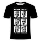 Футболки с 3D принтом стражи Галактики для мужчин и женщин, модная уличная одежда, футболка в стиле хип-хоп, Футболки унисекс I Am Groot, топы, одежда для мальчиков