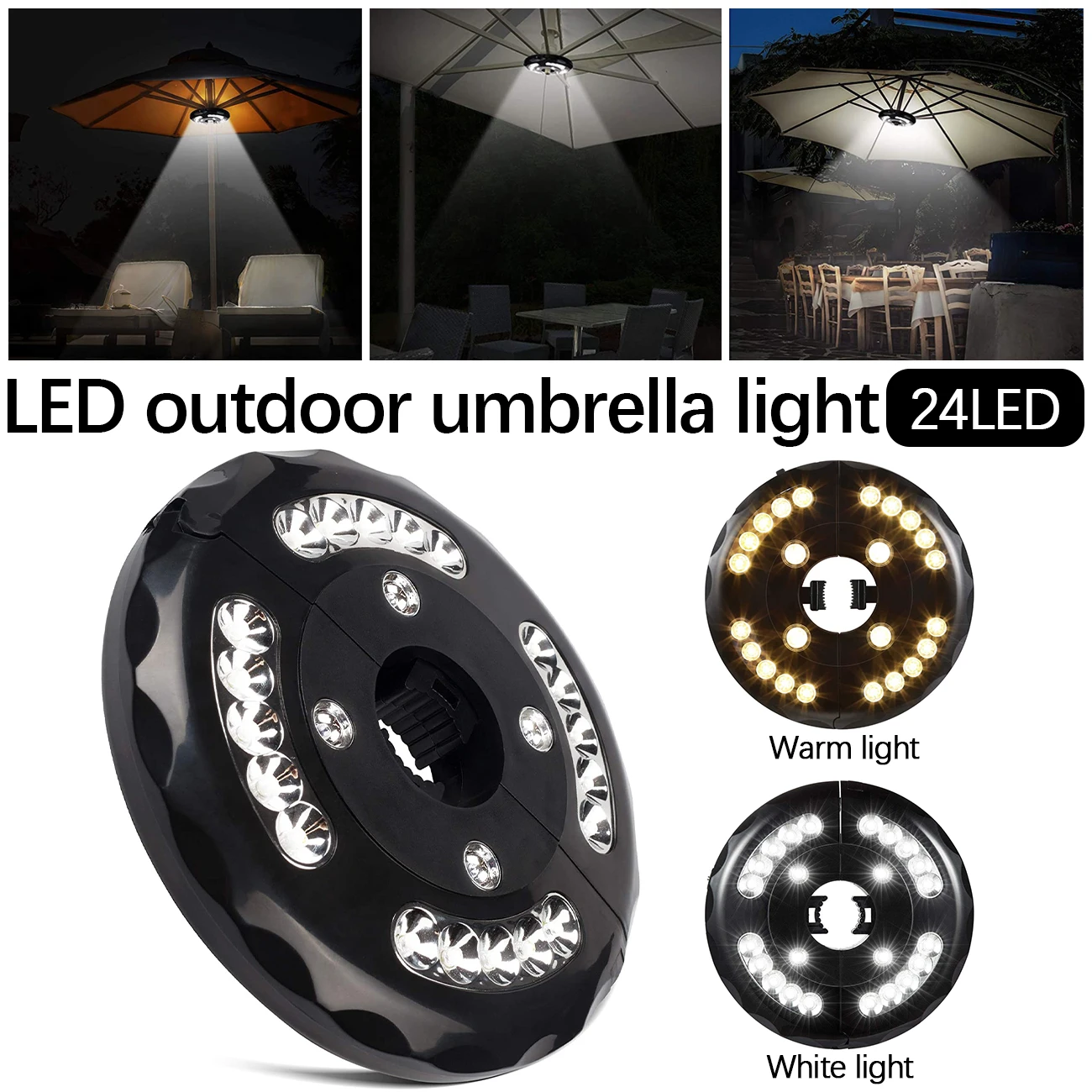 24 LED Lantern Poles Umbrella Light Portable Outdoor Camping Light For Beach Tent Patio Garden Emergency Lights Battery Powered
24 LED Lantern Poles Umbrella Light Portable Outdoor Camping Light For Beach Tent Patio Garden Emergency Lights Battery Powered