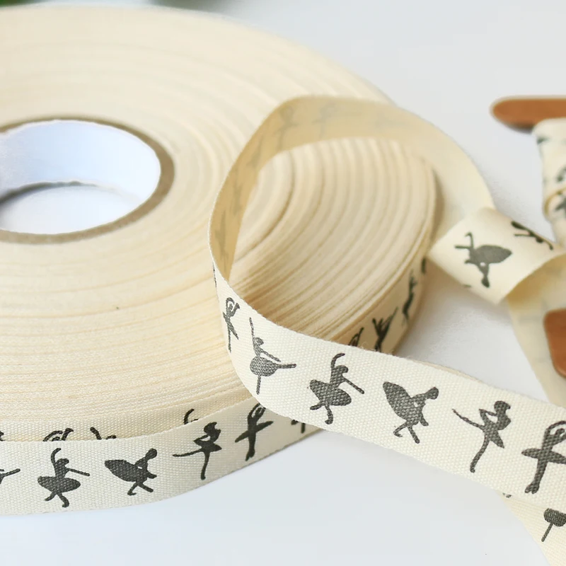 100 метров хлопчатобумажная Лента Сделай Сам ткань швейная лента подарочная