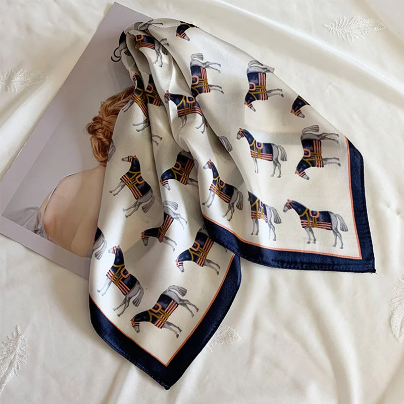 2021 Новый чистого шелка женские шелк тутового шелкопряда шарф квадратной формы из пашмины леди головной платок роскошные шарфы для женщин м... от AliExpress WW