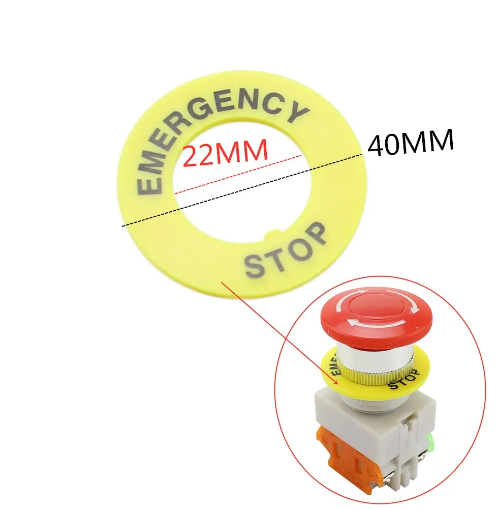 

Мгновенный/блокирующийся 22 мм красный грибовидная головка, кнопка аварийной остановки, переключатель XB2 LAY37 NO/NC, кнопка сигнализации