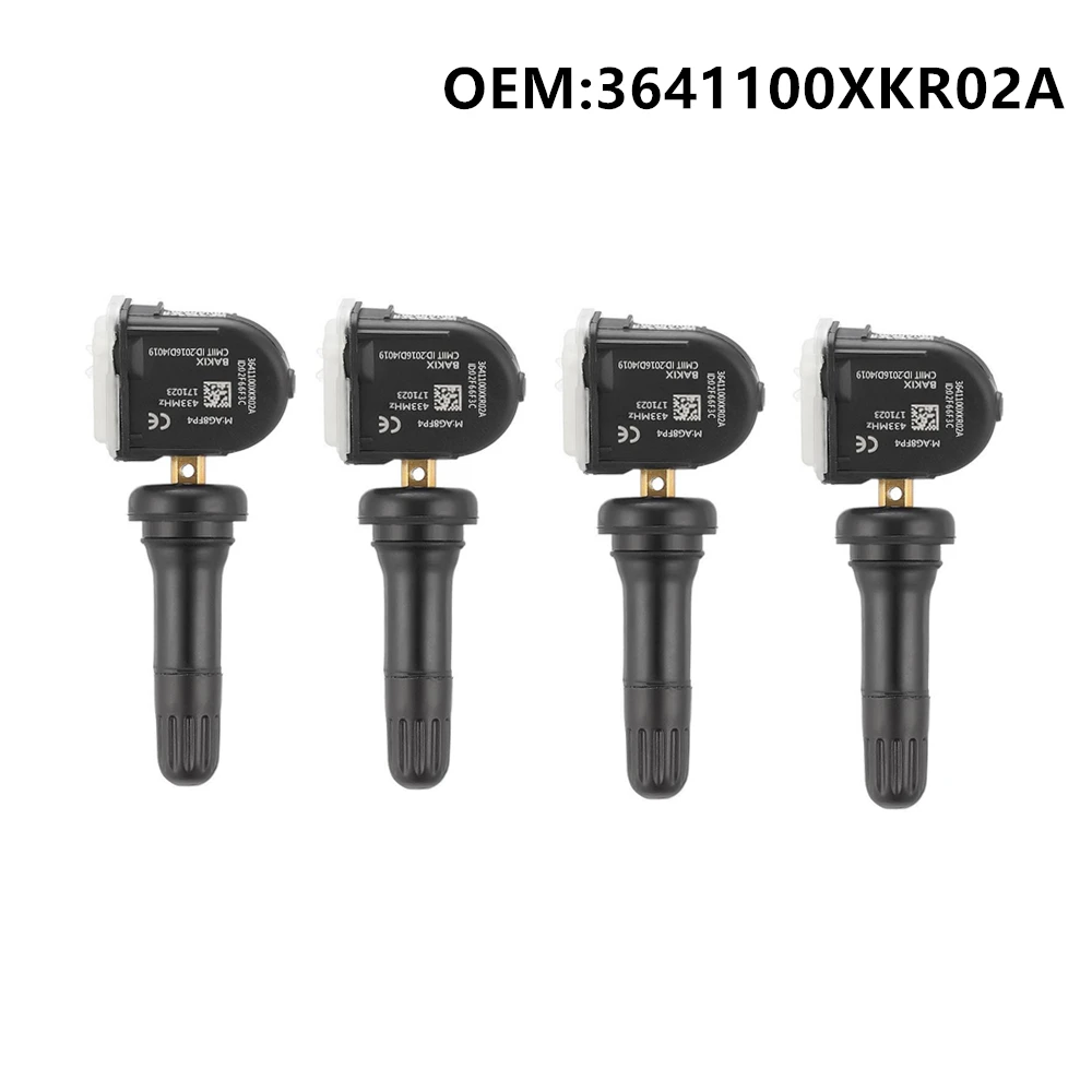 

1/4 шт. 433 МГц TPMS датчик давления в шинах для Great Wall P8 VV5 VV6 V7 Haval F5 F7 H2S H4 H6 H7L 3641100XKR02A