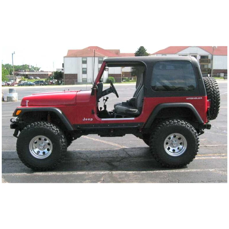 Металлический корпус Wrangle Jeep с логотипом для масштаба 1:10 модель автомобиля на