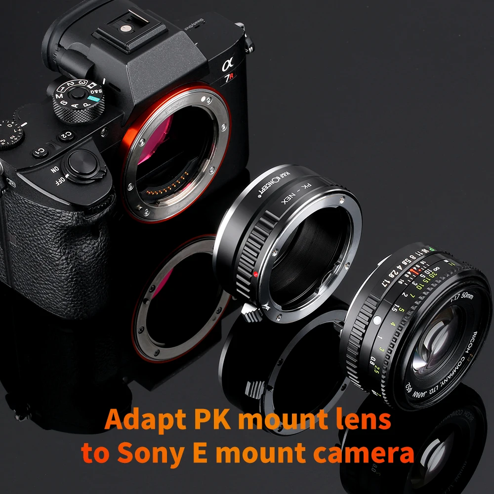 K &amp F Concept адаптер для крепления объектива Pentax PK крепление Sony NEX E-Mount Camera камеры с