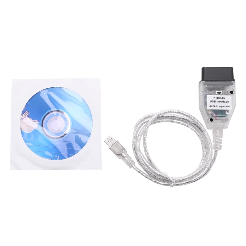 Inpa K+Can Ftdi Ft232Rl Chip With Switch For Bmw Scanner K Dcan Usb Cable Obd2 Diagnostic Interface |