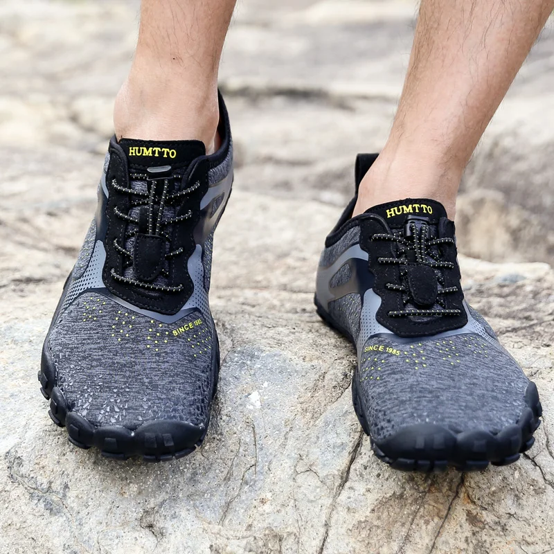 Jual HUMTTO Sepatu Hiking Pria Sepatu Climbing Olahraga Luar Ruangan Musim Semi Sepatu Jalan Kaki Sneakers Trekking Pria Sepatu Bot Bersirkulasi Memancing
