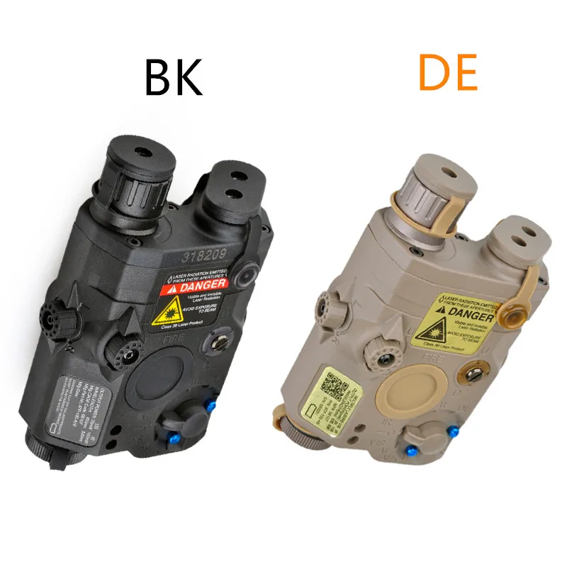 Золотой Element Airsoft PEQ-15 пистолет винтовка светильник тактический флэш-светильник Softair IR красный лазерный охотничий светильник оружейный светильник PEQ15 EX276 - Цвет: Золотой