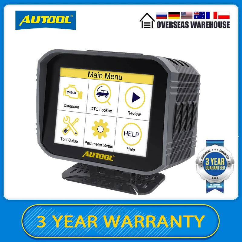 Диагностический прибор AUTOOL X80 HUD OBD2 инструмент для диагностики скорости