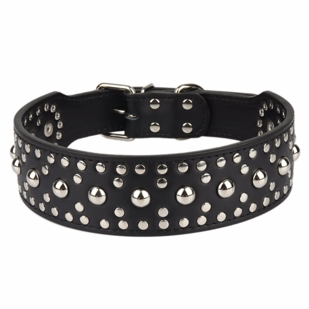 Ошейник PipiFren из натуральной кожи для больших собак аксессуары ожерелье ошейник