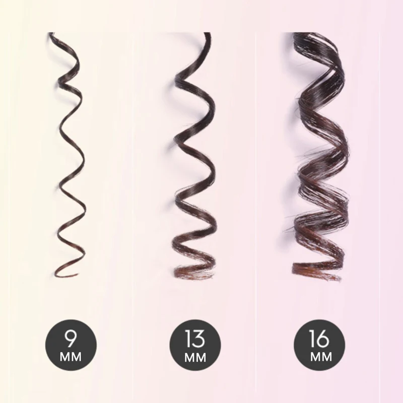 Профессиональный 9/13/16 мм плойка Твист волос бигуди щипцы для завивки роликовая