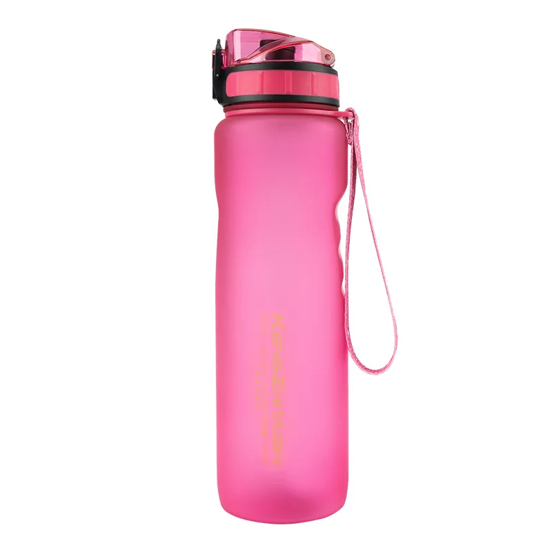 

1000ML High Capacity Sport Water Bottle BPA Free Tritan Plastic Portable Leak-proof Outdoor Tour Gym Drinkware