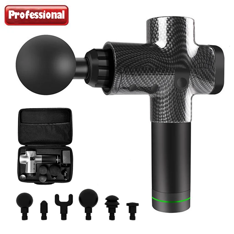 Массажный пистолет перезаряжаемый мышечный массажер управление мышечной болью