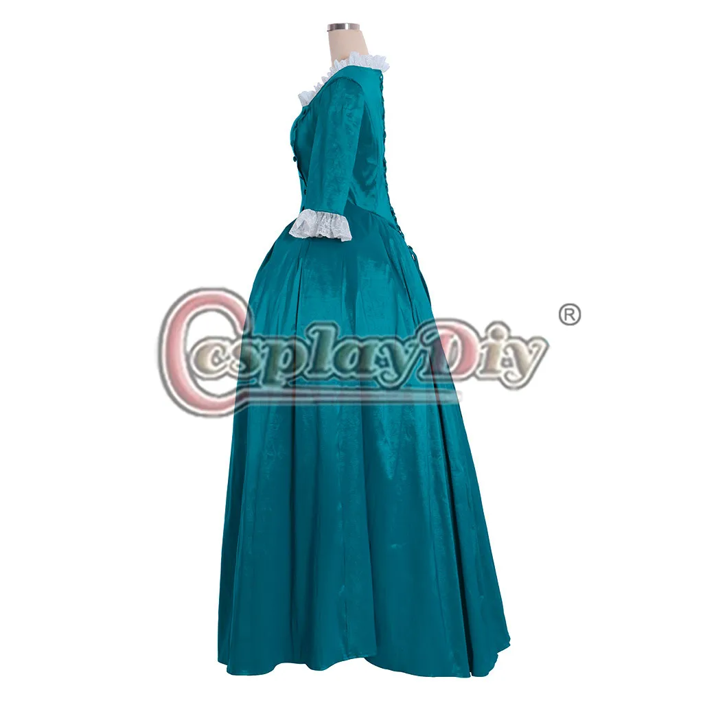 Платье Cosplaydiy для творчества искусственное платье Rococo вдохновленное музыкальным