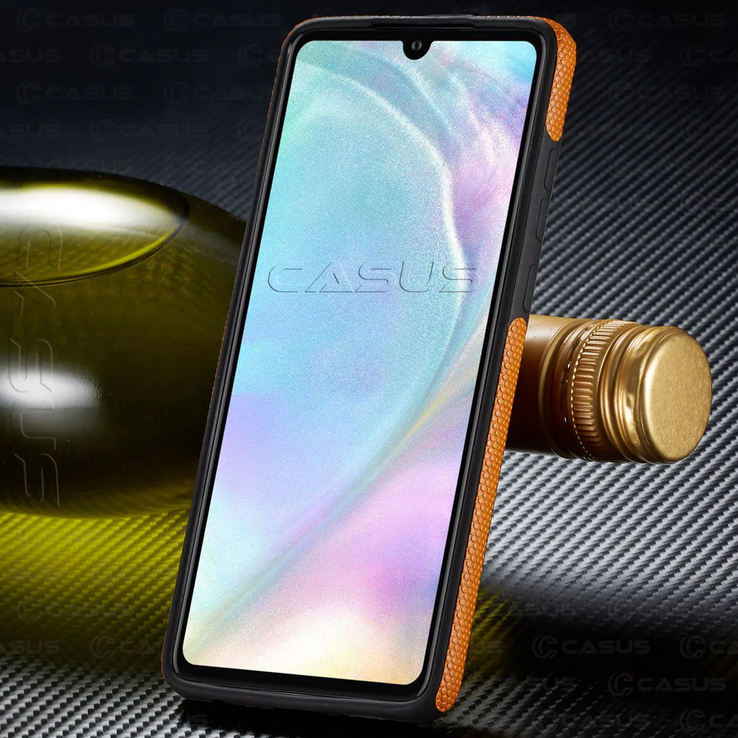 Чехол для Huawei P30 Pro роскошный винтажный тонкий кожаный чехол накладка P20 Lite