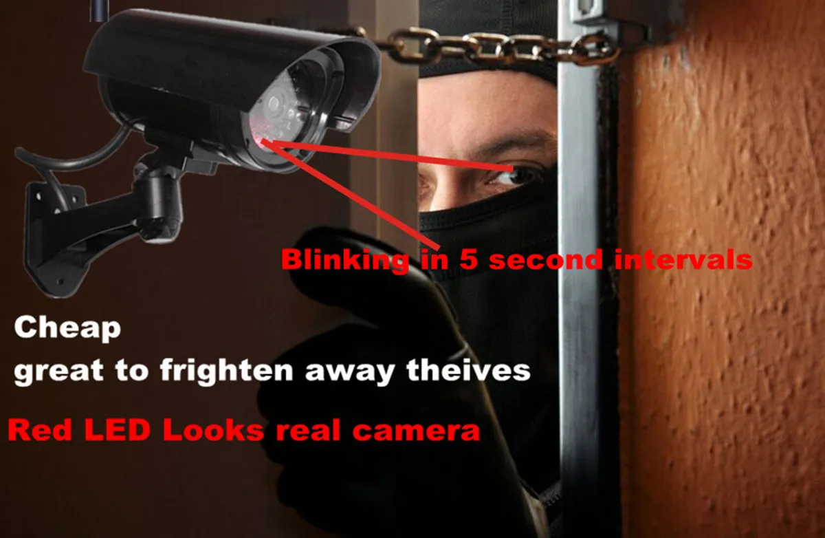 Фиктивная камера фальшивого wifi cctv системах видеонаблюдения водонепроницаемый