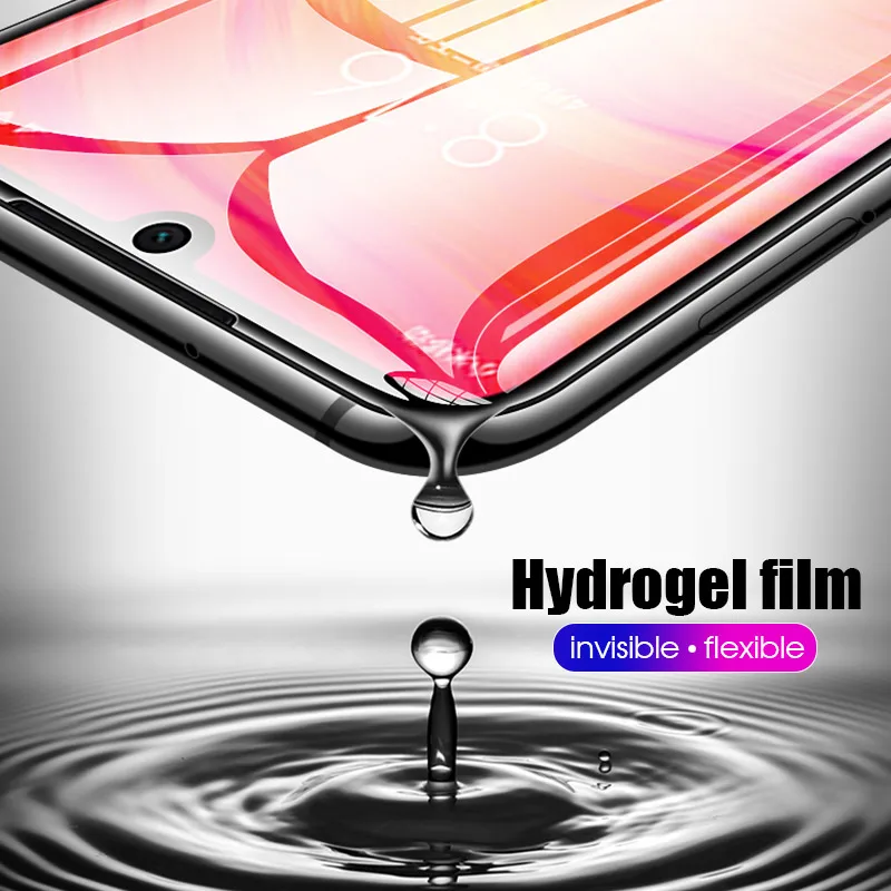 

Hydrogel Film Soft Glass For Xiaomi Redmi Note 8 7 6 Pro 8t 6A 8A Full Cover Screen Protector Anti-fingerprint Protective Film