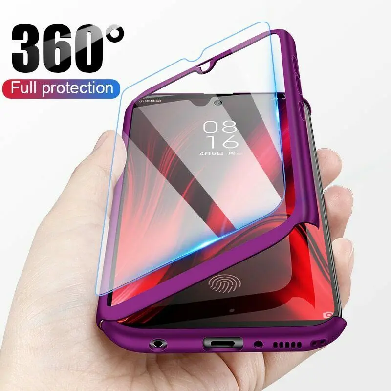 360 шт передний + Задний Полный Чехол для Xiao mi Red Note 7 8 6 5 Pro K20 6A 7A S2 A3 A2 Lite чехол с