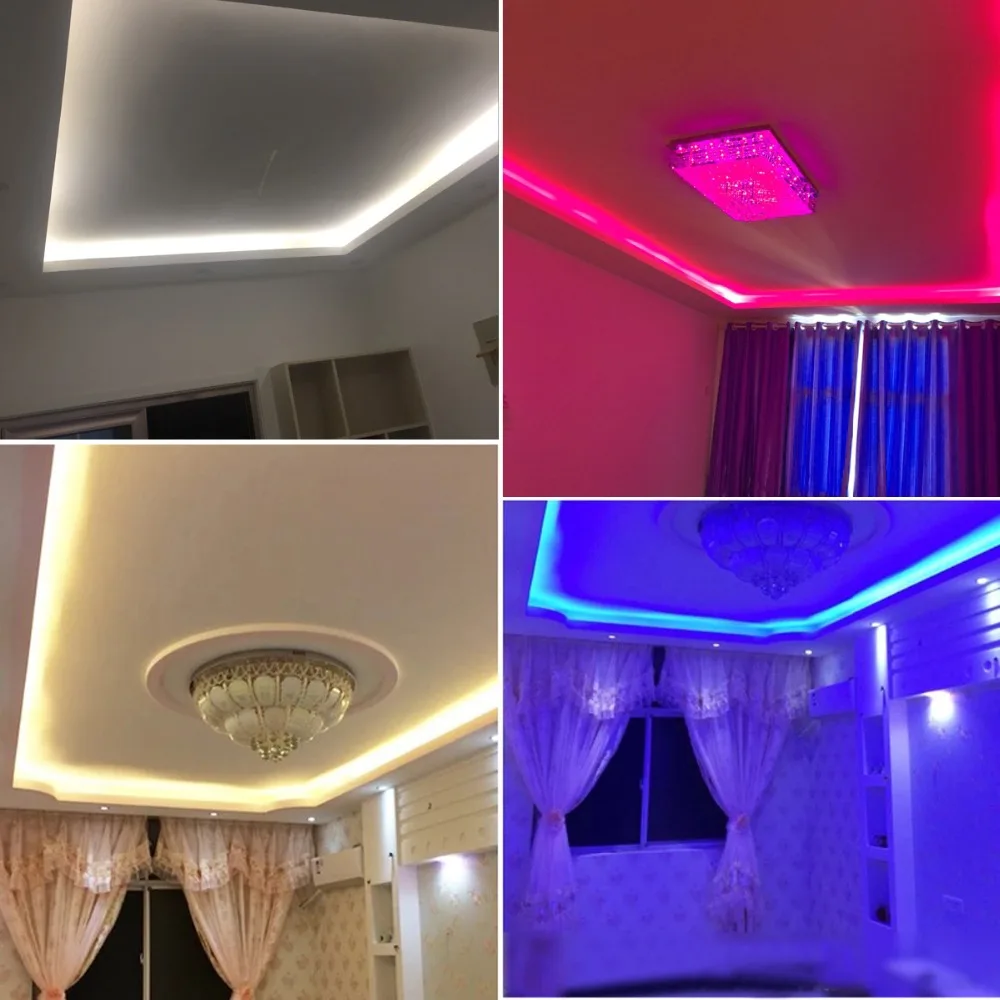 

LED Cabinet Lights 12V 5050 White Warm White Waterproof Tape Kitchen Wardrobe Decor LED Light Indoor Stairs Lamp Home Decoration