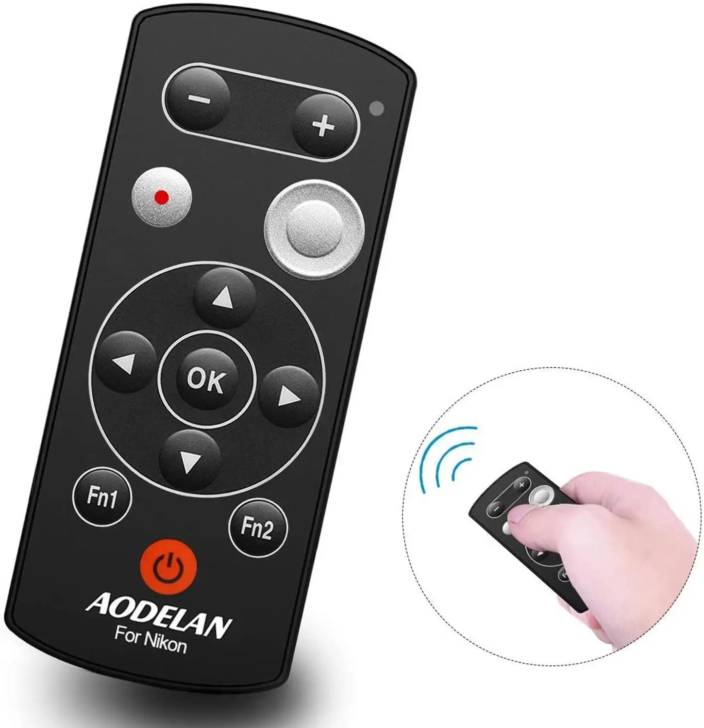 

AODELAN ML-L7A Wireless Remote Control for Nikon Z6II Z7II Zfc A1000 P1000 B600 P950 Z50 Replace Nikon ML-L7 Shutter Release