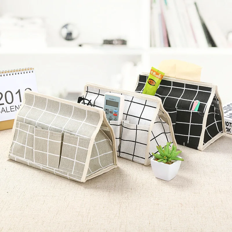 Хлопковый Конопляный кофейный столик коробка для полотенец с дистанционным