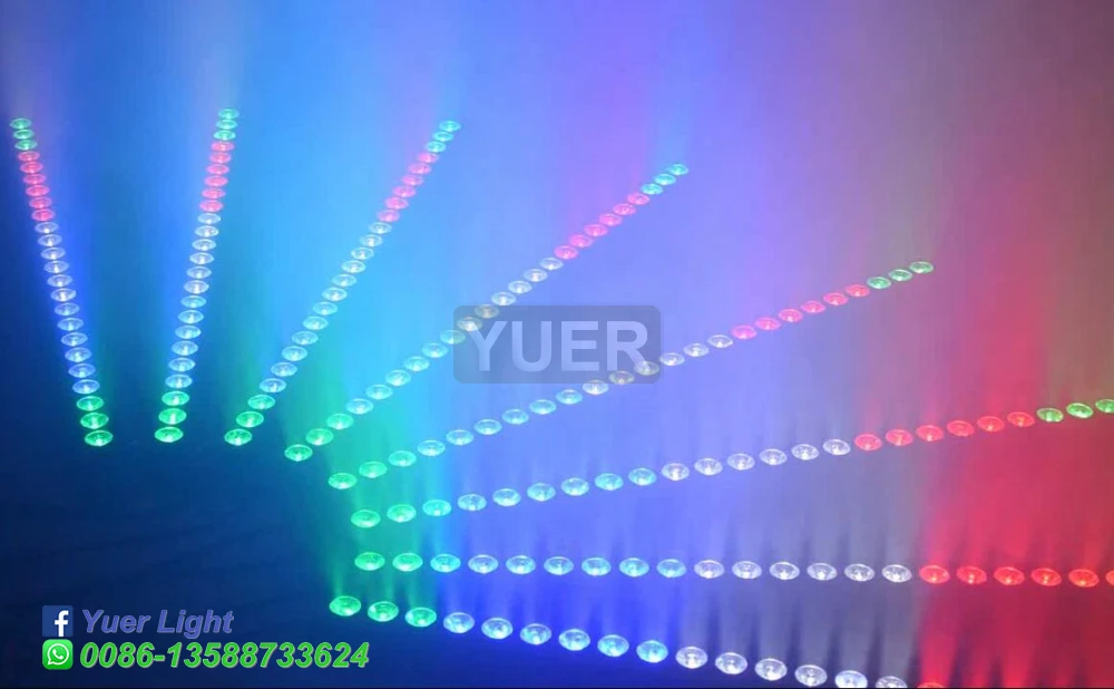 

New 24x4W 4in1RGBW LED Wall Wash Super Large Light Angle DMX Control Device Suitable Disco DJ Stage Bar Decoration