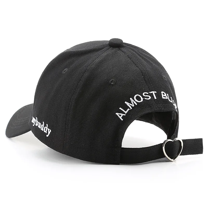 

retro curved eaves alphabet Embroidered Baseball cap fashion popular women's versatile cap men's outdoor casual hat