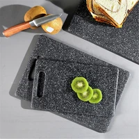 simulation marble color pp plastic cutting chopping board kitchen accessories