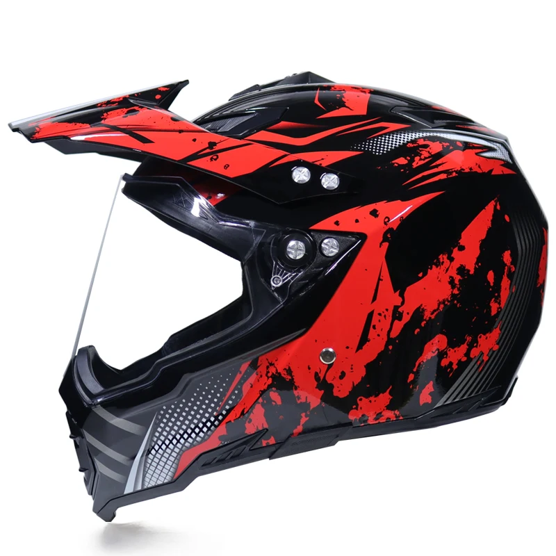 

Motorcycle Helmet ATV Dirt Bike Downhill Cross Capacete Da Motocicleta Cascos Motocross Off Road Helmet lens casque moto helm