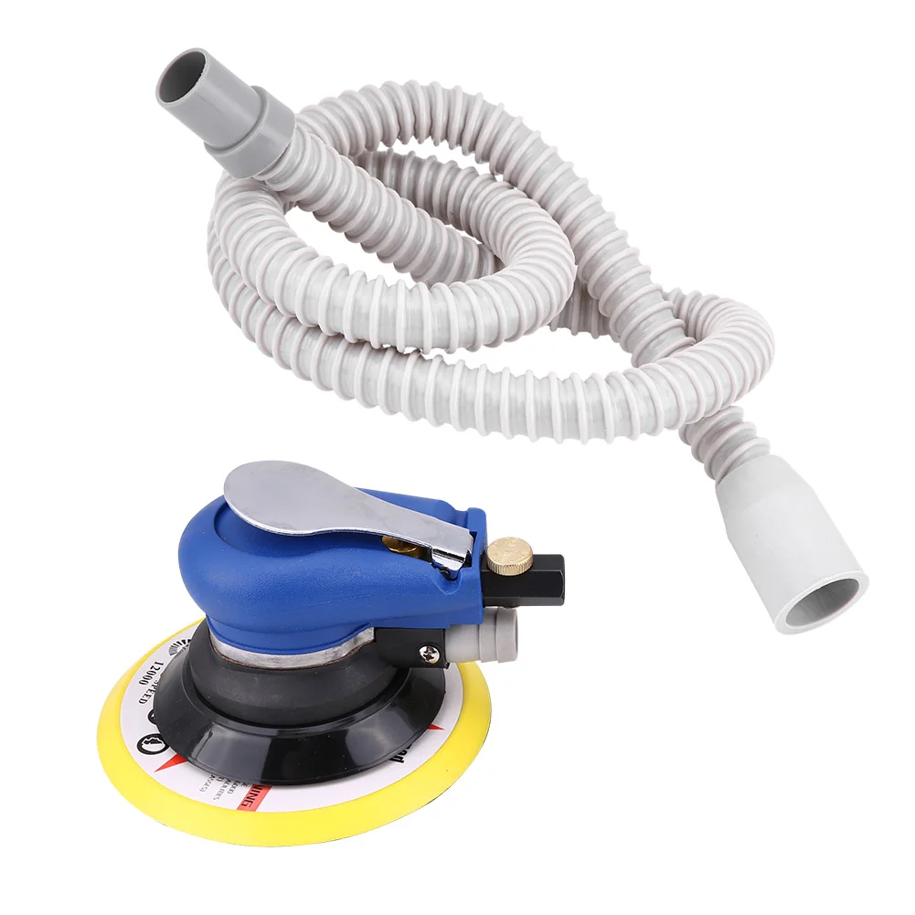 

5/6 Inch Round Air Palm Random Orbital Sander 9000RPM Pneumatic Polisher Hand Sanding Tool Air Random Orbital Vacuum Sander