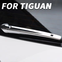 for volkswagen vw tiguan mk2 2017 2018 2019 2020 2021 car rear wiper trim cover trunk windshield strip nozzle cover decoration