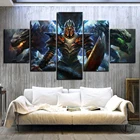 Картины World of Warcraft, художественные картины, видеоигры, художественные настенные декорации, картины Warcraft, постеры, краска