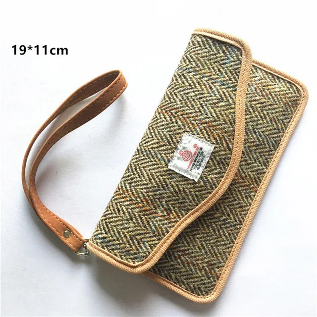 Woolen Faraday Key RFID Signal Blocker Bags Anti Radiation Protection Cell Phone Bag FOB Protector Pouch For Keyless Car BAG1051 - Цвет: Yellow
