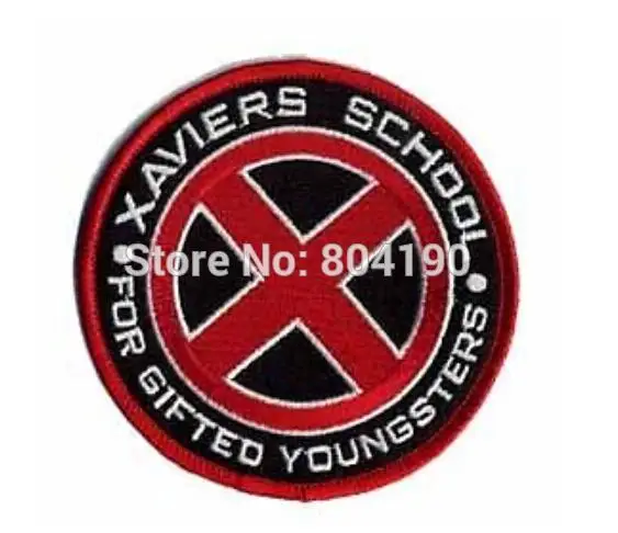 4 &quotX MEN Xavier's School For Gifted Youngsters красные черные форма анимировать фильм с нашивкой в