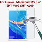 9H для экрана из закаленного стекла для Huawei Mediapad M5 8 8,4 дюймов экран протектор SHT-W09 SHT-AL09 анти-отпечатков пальцев Защитная пленка для планшета