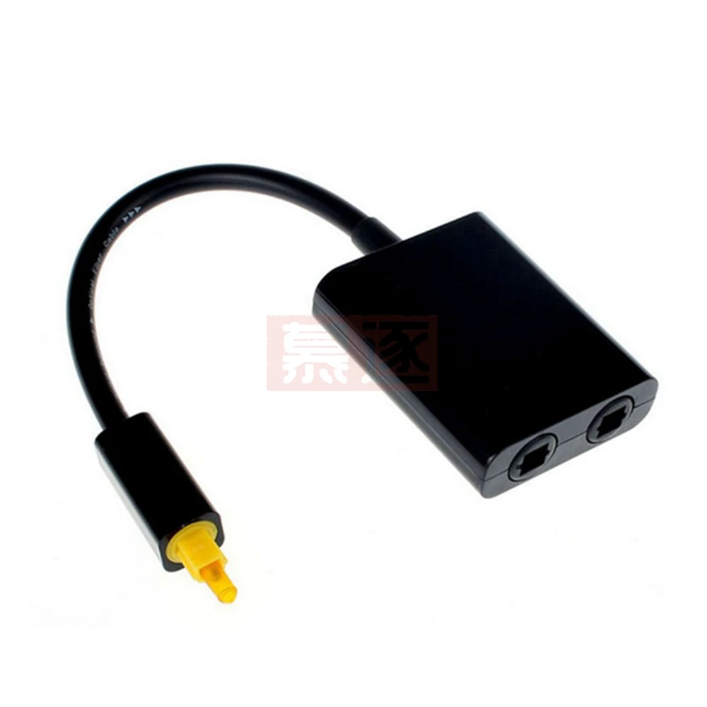 Цифровой SPDIF оптический аудио сплиттер 2 Way разделитель Toslink адаптер 1 вход выход