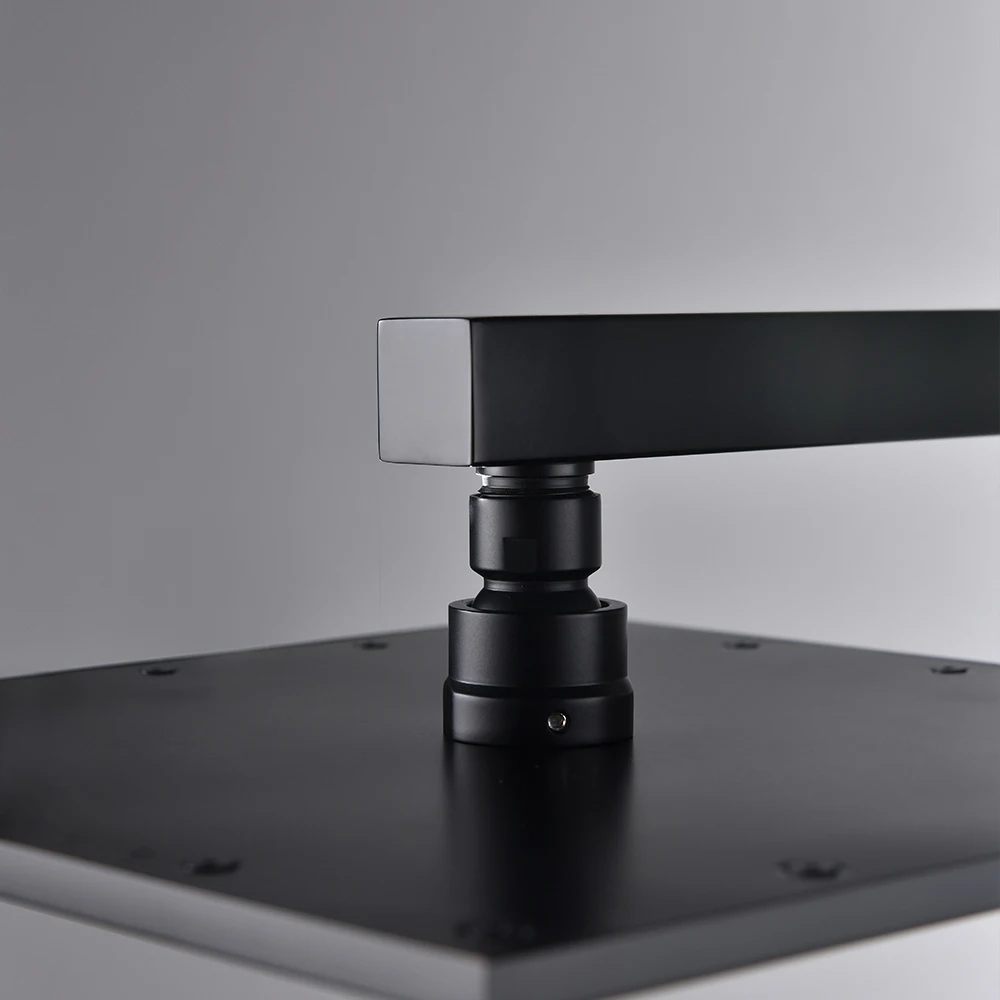 Smesiteli латунный матовый черный настенный 2 функциональный двойной переключатель