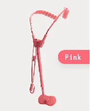 Pink Регулируемый саксофон ремешок на шею, через плечо держатель для саксофона ремень - Цвет: Pink