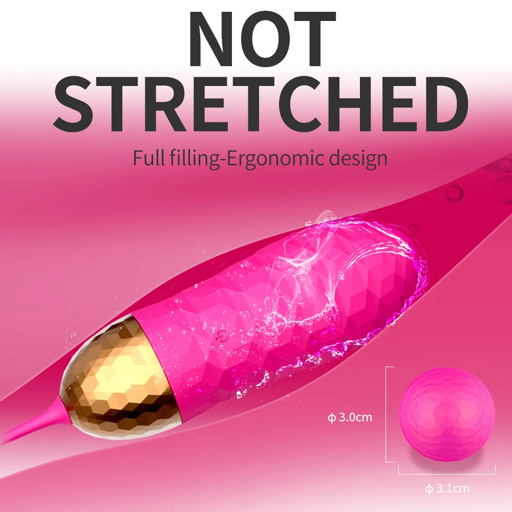 Вибратор со стразами APHRODISIA для женщин водонепроницаемый силиконовый массажер