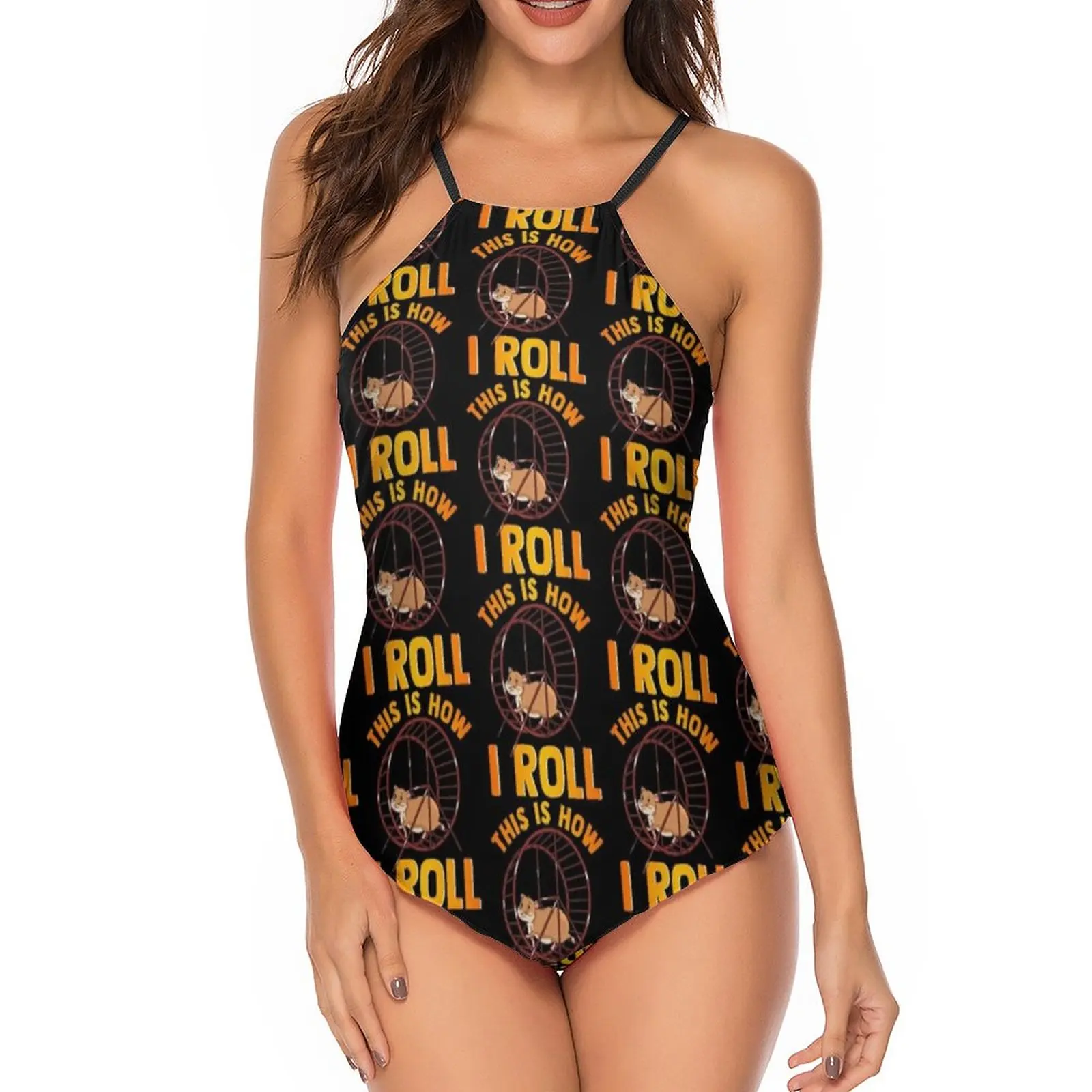 

Hamster Tankini Swimsuit Bondage Fashionable 2 Piece Swimwear Teen Full Bathing Bathing Suit